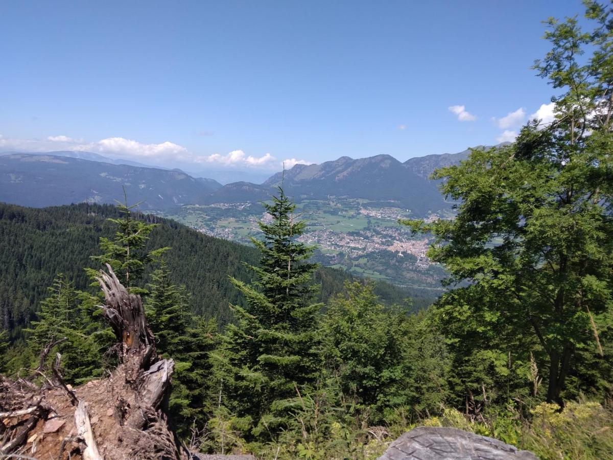 La Casa Di Grace Nella Valle Incantantata Carano  Buitenkant foto